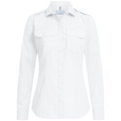 Greiff SIMPLE Damen Pilotbluse Langarm Kent Regular-Fit...