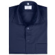 Gr&ouml;&szlig;e 43/44 Greiff Corporate Wear Basic Herren Hemd Regular Fit Halbarm Marine Dunkelblau Modell 6666