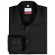 Greiff Modern with 37.5® Herren Hemd Langarm Kent Slim Schwarz 37/38