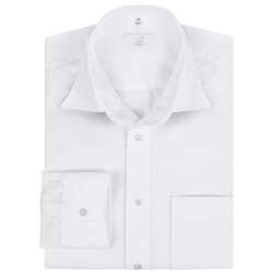 Greiff Corporate Hemd BASIC Herren Slim Fit OEKO TEX® Weiß 35/36