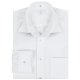 Gr&ouml;&szlig;e 43/44 Greiff Corporate Wear Basic Herren Hemd Slim Fit Langarm Weiss Modell 6720 1124