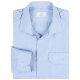 Greiff Corporate Wear SIMPLE Herren Pilothemd Langarm New-Kentkragen Regular Fit Baumwollmix OEKO TEX® Hellblau 41/42