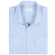 Greiff Corporate Wear SIMPLE Herren Pilothemd Kurzarm New-Kentkragen Regular Fit Baumwollmix OEKO TEX® Hellblau 41/42