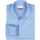 Gr&ouml;&szlig;e 41/42 Greiff Corporate Wear Premium Herren Hemd Regular Fit Langarm Mittelblau Modell 6764