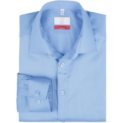 Gr&ouml;&szlig;e 45/46 Greiff Corporate Wear Premium Herren Hemd Regular Fit Langarm Mittelblau Modell 6766