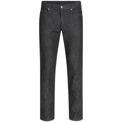 Gr&ouml;&szlig;e 48 Greiff Corporate Wear Casual Herren Jeans Hose Regular Fit Schwarz Black Denim Modell 13016 6902