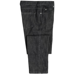 Gr&ouml;&szlig;e 62 Greiff Corporate Wear Casual Herren Jeans Hose Regular Fit Schwarz Black Denim Modell 13016 6909