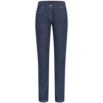 Gr&ouml;&szlig;e 40 Greiff Corporate Wear Casual Damen Jeans Hose Regular Fit Blau Blue Denim Modell 13777 6904