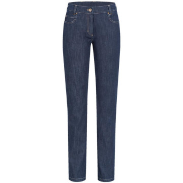 Gr&ouml;&szlig;e 84 Greiff Corporate Wear Casual Damen Jeans Hose Regular Fit Blau Blue Denim Modell 13777 6914