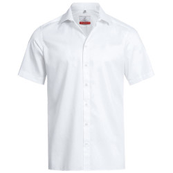 Gr&ouml;&szlig;e 37/38 Greiff Corporate Wear Premium Herren Hemd Regular Fit Kurzarm Weiss Modell 6763