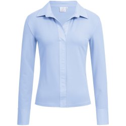 Gr&ouml;&szlig;e XS Greiff Corporate Wear Damen Shirtbluse Regular Fit Langarm Hellblau Modell 6861