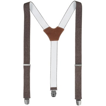 Greiff Corporate Wear Hosenträger 3,5 cm Polyestermix OEKO TEX® Braun Denim unisex