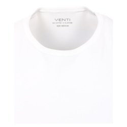 VENTI Herren Tanktop Ärmellos Rundhals Modern-Fit Doppelpack Weiß