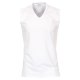 VENTI Herren Tanktop Ärmellos V-Ausschnitt Modern-Fit Doppelpack Weiß