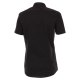 VENTI Herren Businesshemd Kurzarm Kent Body-Fit Schwarz