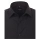 VENTI Herren Businesshemd Kurzarm Kent Body-Fit Schwarz