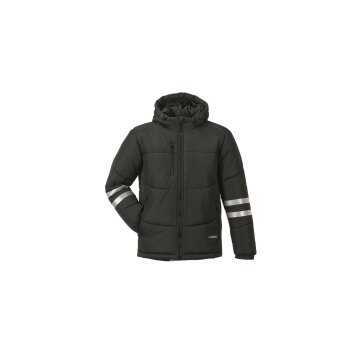 PLANAM Craft Jacke OUTDOOR Kapuze AC-beschichtet Schwarz