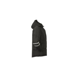 PLANAM Craft Jacke OUTDOOR Kapuze AC-beschichtet Schwarz