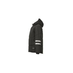 PLANAM Craft Jacke OUTDOOR Kapuze AC-beschichtet Schwarz