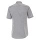 VENTI Herren Businesshemd Kurzarm Kent Modern-Fit Silber