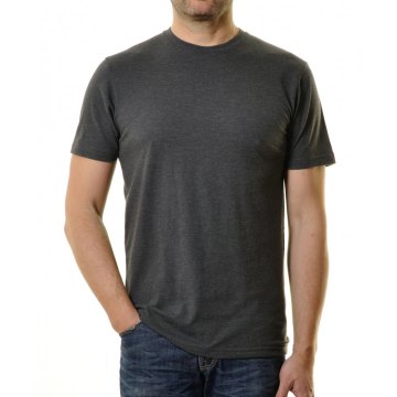 RAGMAN Herren T-Shirt Kurzarm Rundhals Regular Fit Baumwollmix Anthrazit Modell 40181