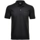 RAGMAN Herren Poloshirt Kurzarm Polokragen Baumwollmix Schwarz