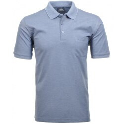 RAGMAN Herren Poloshirt Kurzarm Polokragen Baumwollmix...