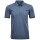 RAGMAN Herren Poloshirt Kurzarm Polokragen Baumwollmix Jeansblau