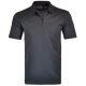 RAGMAN Herren Poloshirt Kurzarm Polokragen Zipper Schwarz