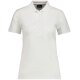 RAGWOMAN Damen Poloshirt Kurzarm Regular Baumwollmix Piqué Weiß