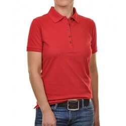 RAGWOMAN Damen Poloshirt Kurzarm Regular Baumwollmix...