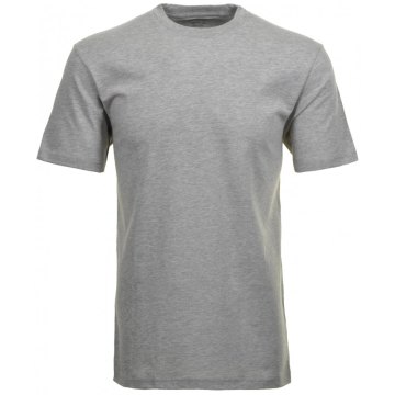 Größe L Ragman Herren T-Shirt Doppelpack rundhals grau-melan Modell 40000