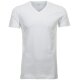 RAGMAN Herren T-Shirt Doppelpack Kurzarm V-Neck Body-Fit Jersey Weiß M