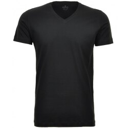 RAGMAN Herren T-Shirt Doppelpack Kurzarm V-Neck Body-Fit...