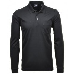 RAGMAN Herren Poloshirt Langarm Polokragen Regular...