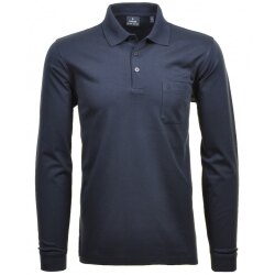 RAGMAN Herren Poloshirt Langarm Polokragen Regular...