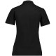RAGWOMAN Damen Poloshirt Kurzarm Regular Baumwollmix Piqué Schwarz XXL