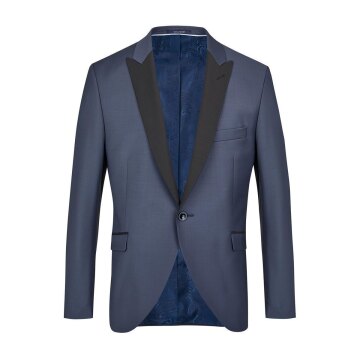 Wilvorst AFTER-SIX Herren Smokingsakko Spitzfacon Drop8 Mitternachtsblau