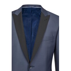 Wilvorst AFTER-SIX Herren Smokingsakko Spitzfacon Drop8 Mitternachtsblau