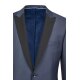 Wilvorst AFTER-SIX Herren Smokingsakko Spitzfacon Drop8 Mitternachtsblau