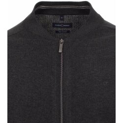 CASAMODA Herren Strickjacke Zipper Regular Baumwolle...