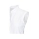 Seidensticker CITY-BLUSE Damen Bluse Ärmellos Kent Slim-Fit Weiß 34