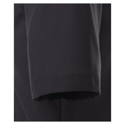 VENTI Herren Businesshemd Kurzarm Kent Modern-Fit Schwarz