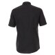 VENTI Herren Businesshemd Kurzarm Kent Modern-Fit Schwarz