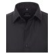 VENTI Herren Businesshemd Kurzarm Kent Modern-Fit Schwarz