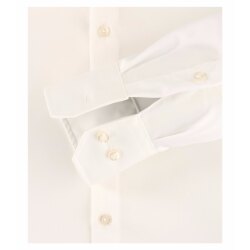 VENTI Herren Businesshemd Langarm Kent Modern-Fit Creme