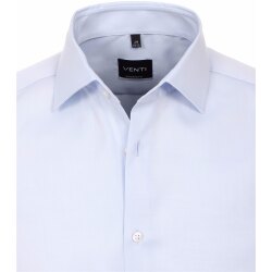 VENTI Herren Businesshemd Langarm Kent Modern-Fit Hellblau