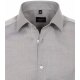 VENTI Herren Businesshemd Langarm Kent Modern-Fit Silber