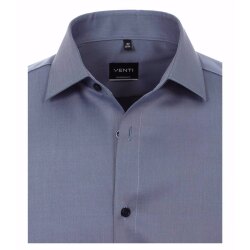 VENTI Herren Businesshemd 72er Langarm Kent Modern-Fit Blau