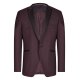 Wilvorst CLASSICs Herren Smokingsakko Spitzfacon Drop8 Bordeaux